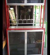 Harga Lemari Hias Aluminium 4 Pintu